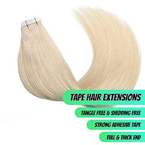 Tape in Hair Extensions Human Hair - 20 Pcs 50 Grams - Image 11
