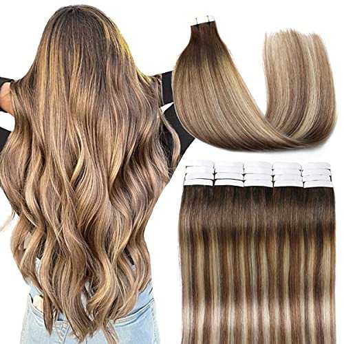 Tape in Hair Extensions Human Hair - 20 Pcs 50 Grams - Image 111