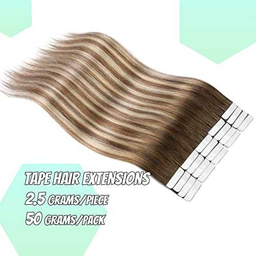 Tape in Hair Extensions Human Hair - 20 Pcs 50 Grams - Image 113