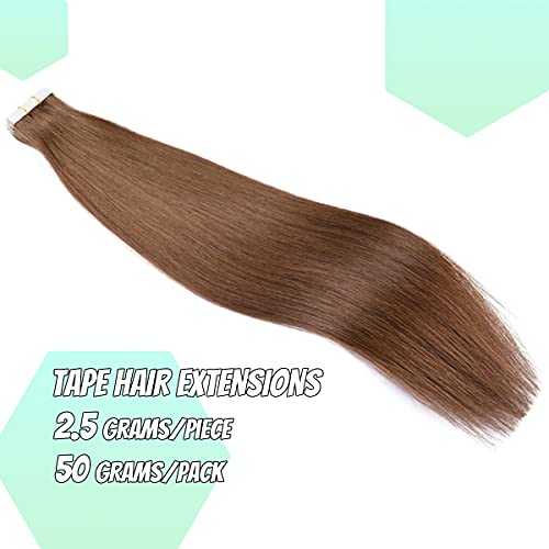 Tape in Hair Extensions Human Hair - 20 Pcs 50 Grams - Image 127