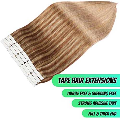 Tape in Hair Extensions Human Hair - 20 Pcs 50 Grams - Image 136