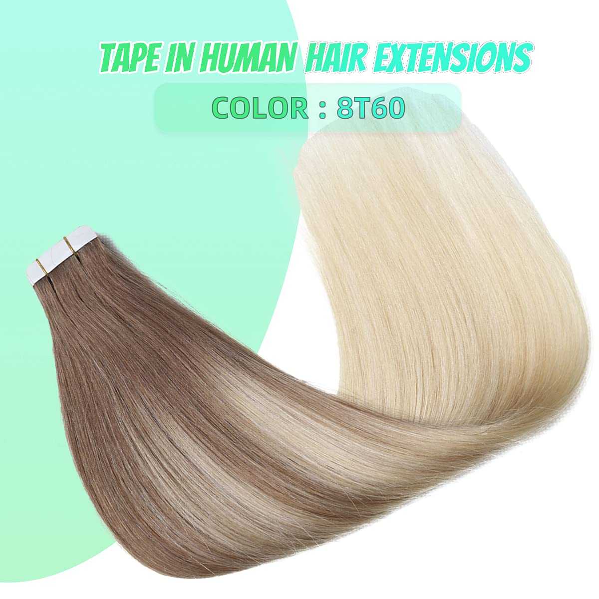 Tape in Hair Extensions Human Hair - 20 Pcs 50 Grams - Image 33