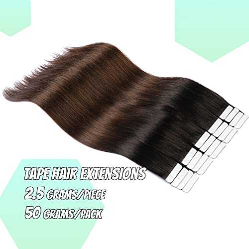 Tape in Hair Extensions Human Hair - 20 Pcs 50 Grams - Image 51