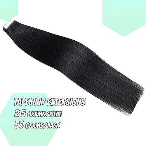 Tape in Hair Extensions Human Hair - 20 Pcs 50 Grams - Image 58
