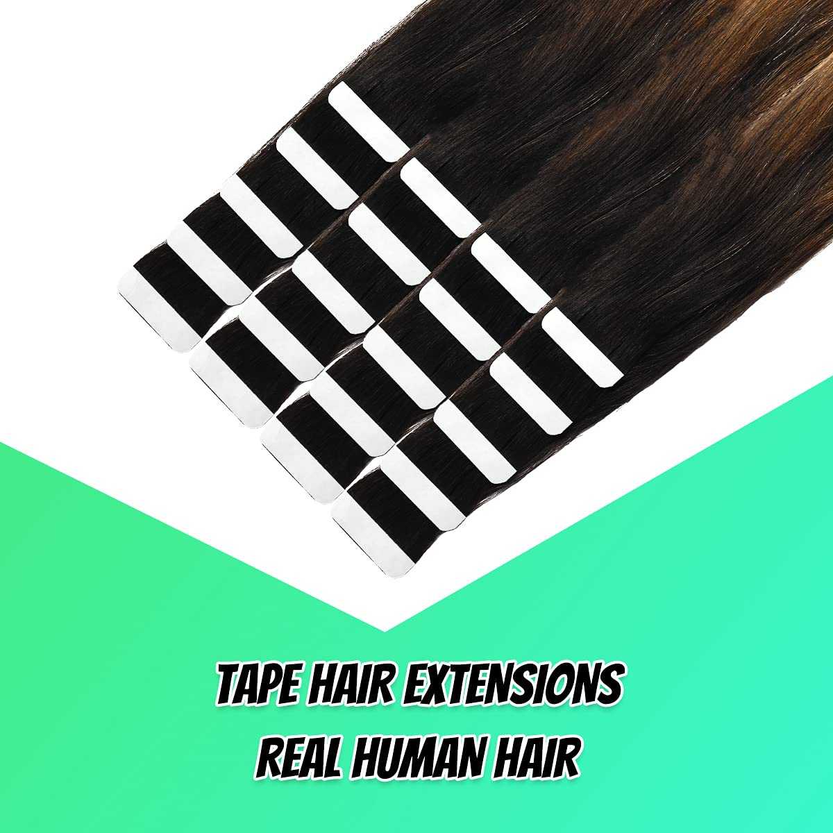 Tape in Hair Extensions Human Hair - 20 Pcs 50 Grams - Image 64