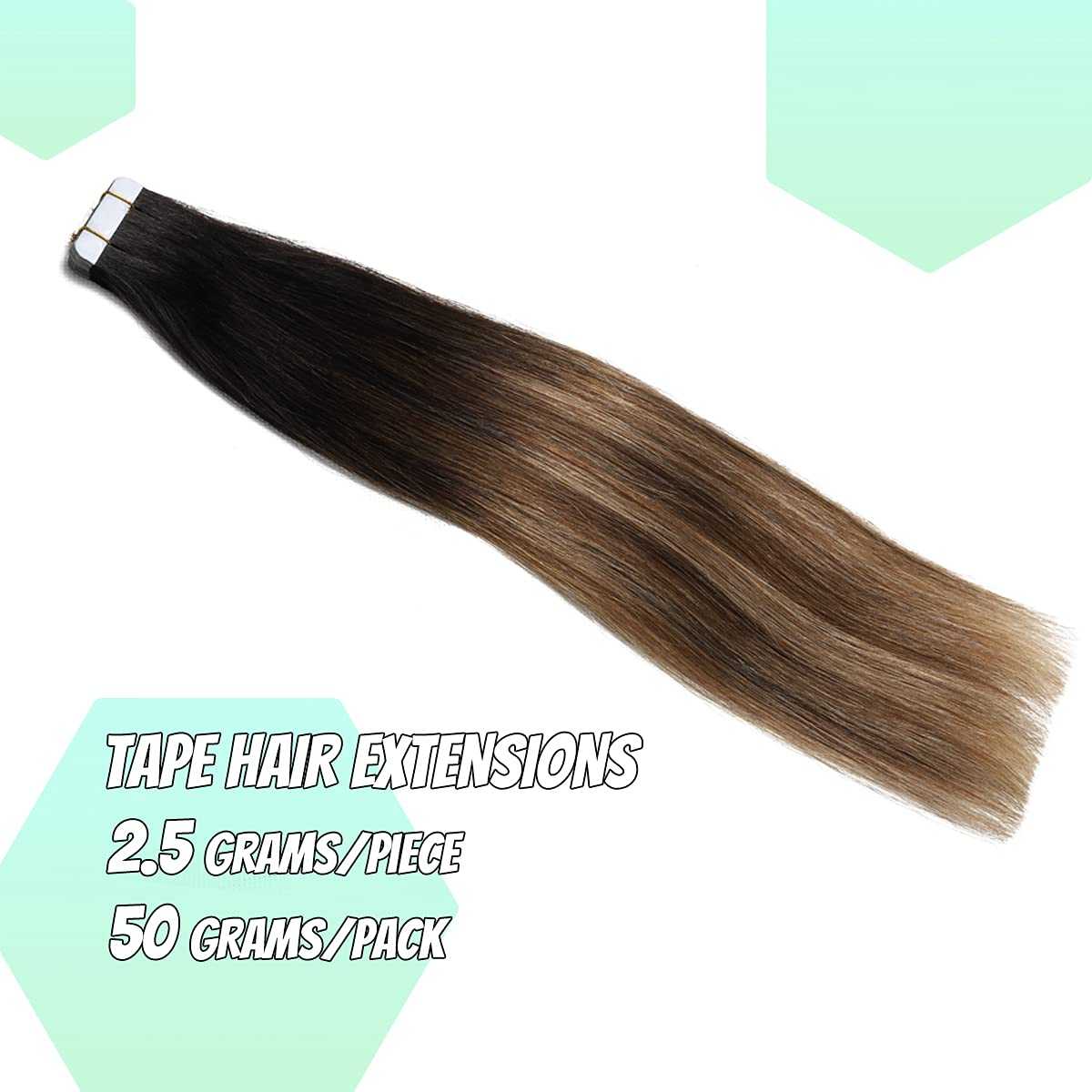Tape in Hair Extensions Human Hair - 20 Pcs 50 Grams - Image 65