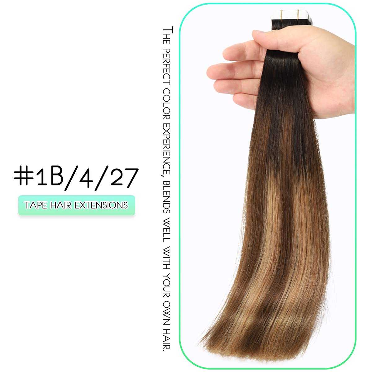 Tape in Hair Extensions Human Hair - 20 Pcs 50 Grams - Image 68