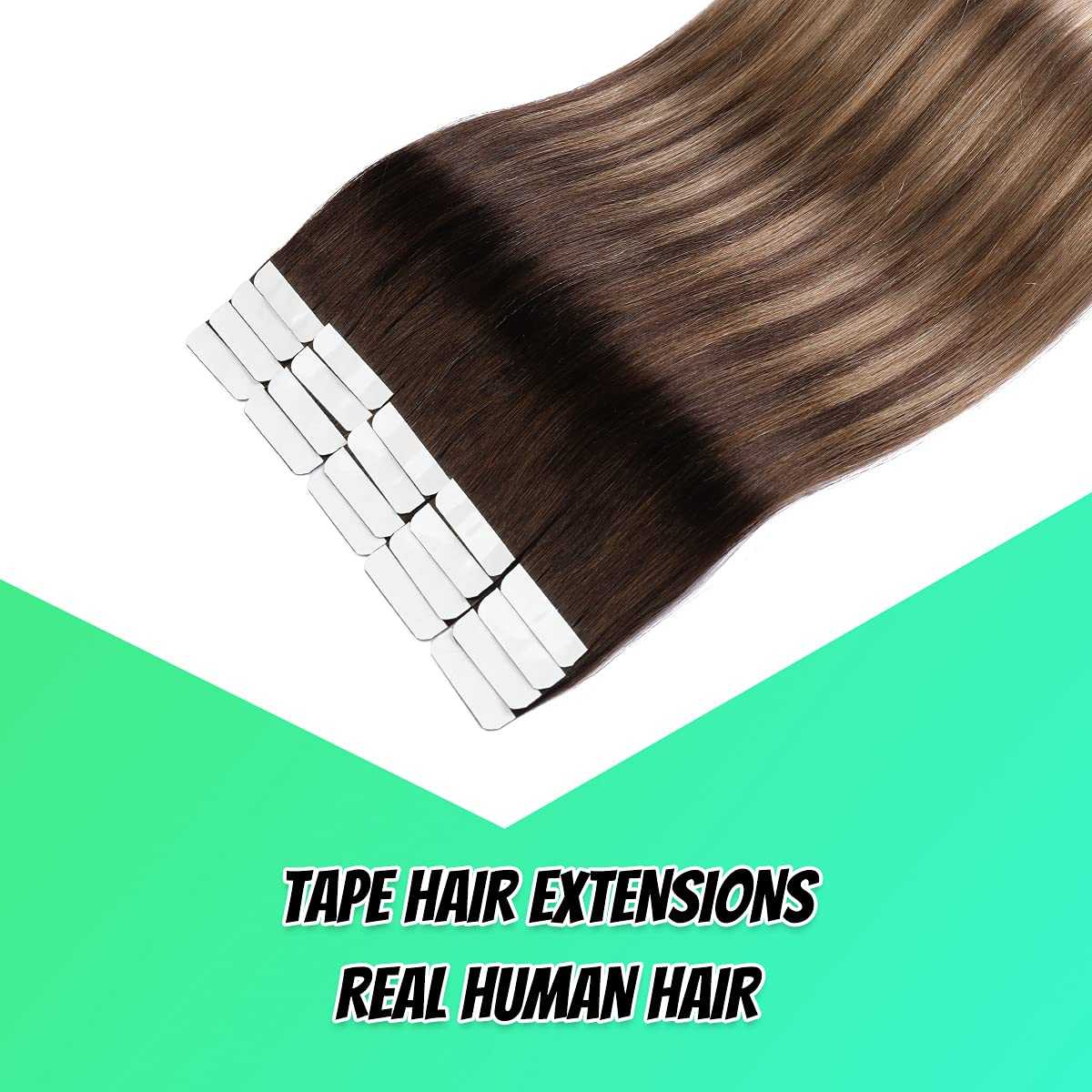 Tape in Hair Extensions Human Hair - 20 Pcs 50 Grams - Image 70