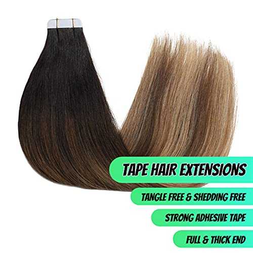 Tape in Hair Extensions Human Hair - 20 Pcs 50 Grams - Image 79