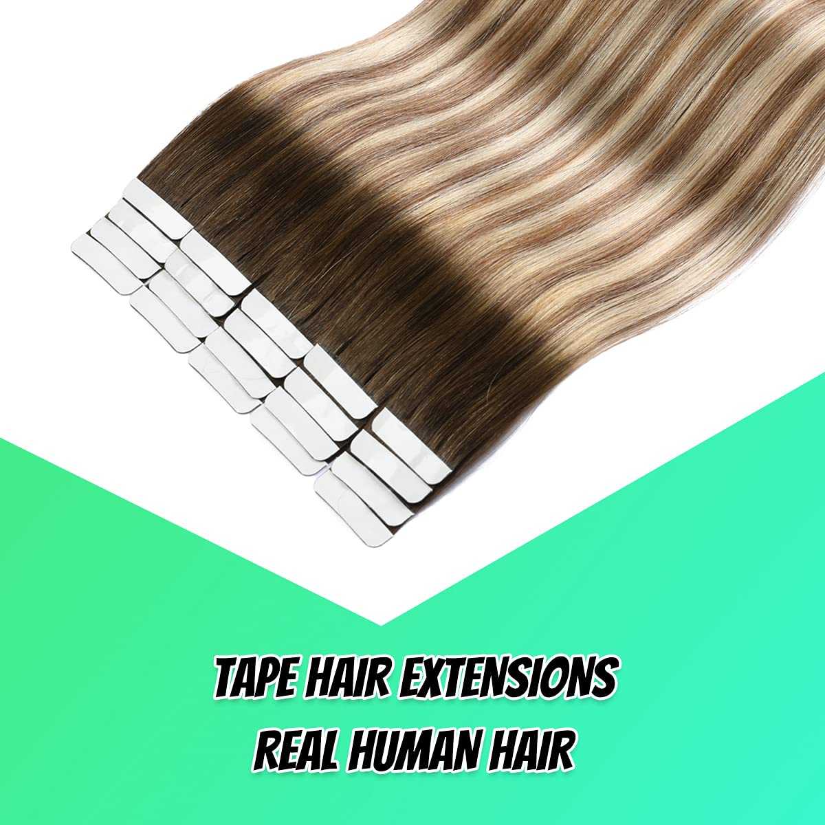 Tape in Hair Extensions Human Hair - 20 Pcs 50 Grams - Image 84