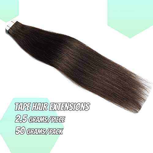 Tape in Hair Extensions Human Hair - 20 Pcs 50 Grams - Image 92