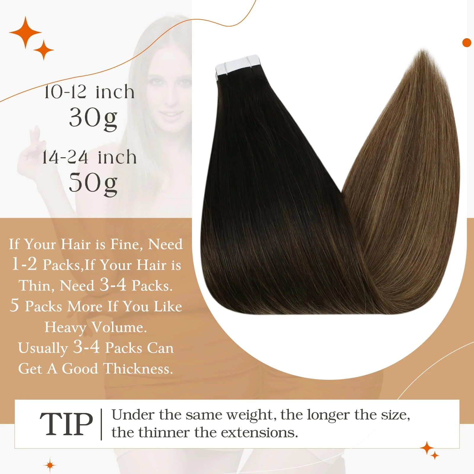 Tape in Hair Extensions Human Hair - Image 20