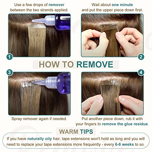 Tape in Hair Extensions Human Hair - Image 93