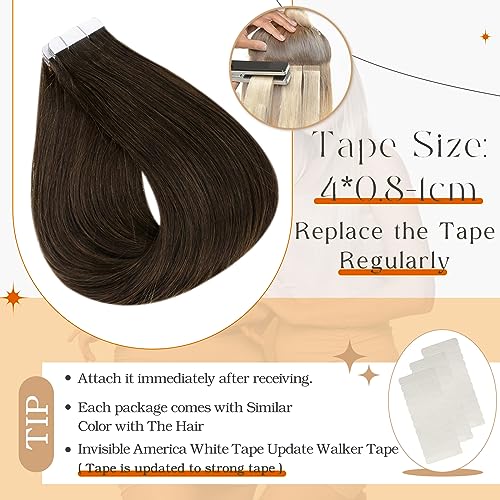 Tape in Hair Extensions Human Hair - Image 97