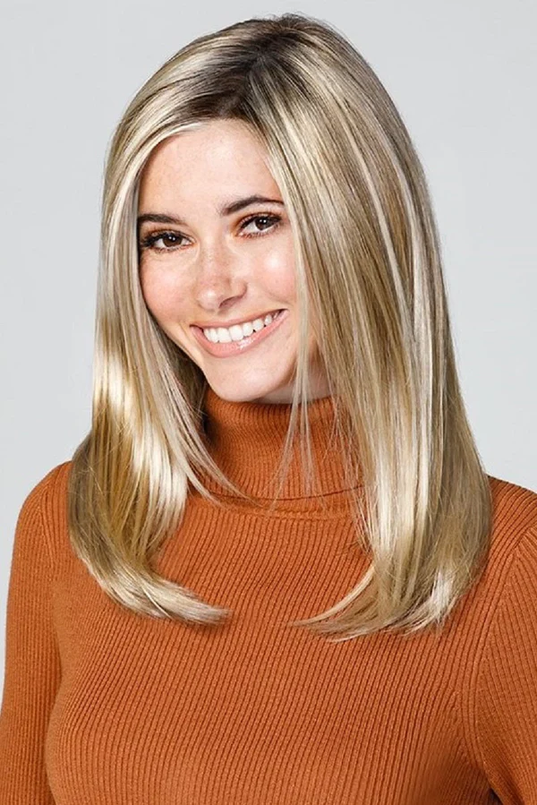 Top Coverage 18 inch Hair Topper Straight - Image 3