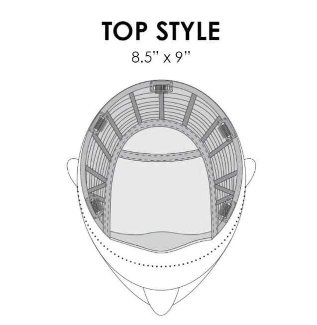 Top Style 18 inch Synthetic Hair Topper - Image 4