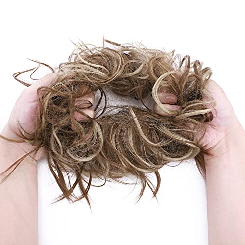 Tousled Updo Messy Bun Scrunchie - Image 107