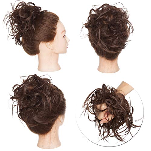 Tousled Updo Messy Bun Scrunchie - Image 115