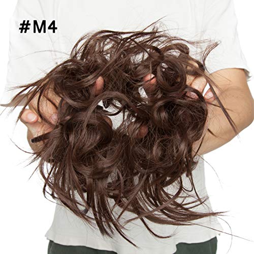 Tousled Updo Messy Bun Scrunchie - Image 116
