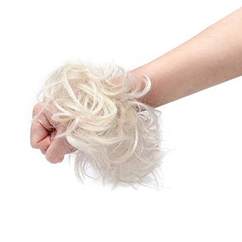Tousled Updo Messy Bun Scrunchie - Image 123