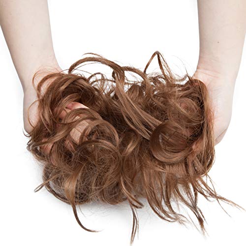 Tousled Updo Messy Bun Scrunchie - Image 13