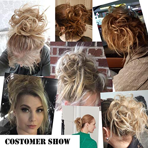 Tousled Updo Messy Bun Scrunchie - Image 19