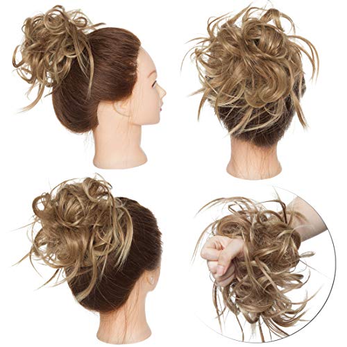 Tousled Updo Messy Bun Scrunchie - Image 22