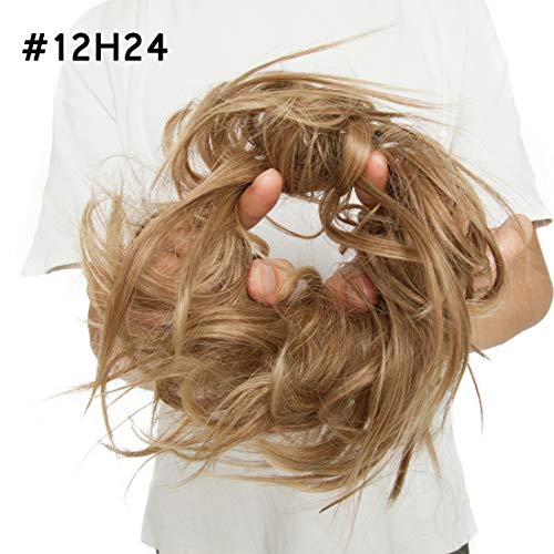 Tousled Updo Messy Bun Scrunchie - Image 23