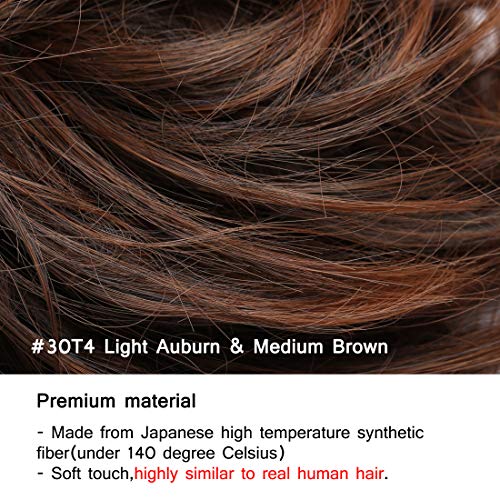 Tousled Updo Messy Bun Scrunchie - Image 29