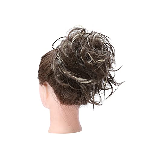 Tousled Updo Messy Bun Scrunchie - Image 3