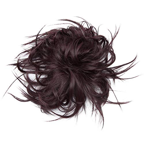 Tousled Updo Messy Bun Scrunchie - Image 33