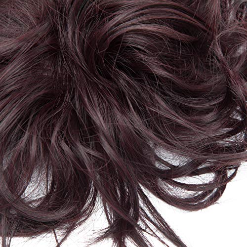 Tousled Updo Messy Bun Scrunchie - Image 37