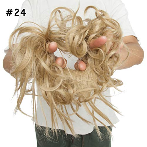 Tousled Updo Messy Bun Scrunchie - Image 40