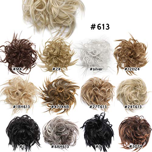 Tousled Updo Messy Bun Scrunchie - Image 48