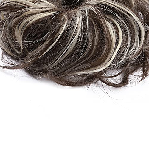 Tousled Updo Messy Bun Scrunchie - Image 5
