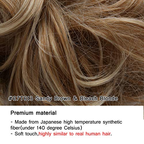 Tousled Updo Messy Bun Scrunchie - Image 51