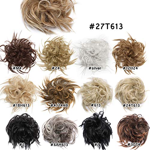 Tousled Updo Messy Bun Scrunchie - Image 54