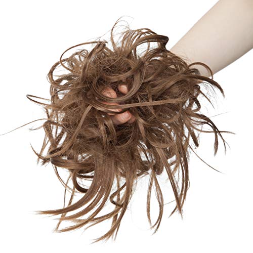Tousled Updo Messy Bun Scrunchie - Image 58
