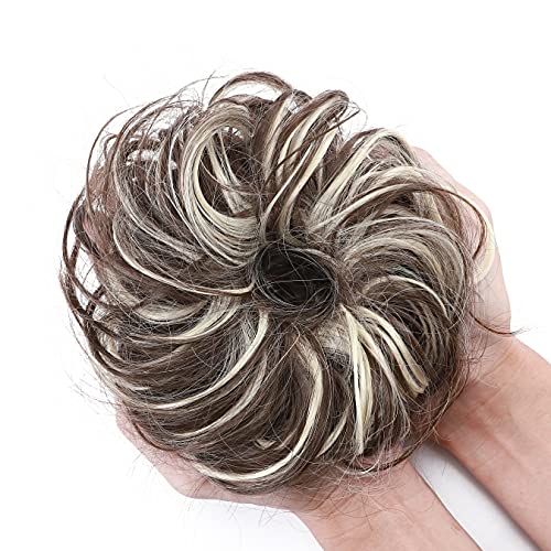 Tousled Updo Messy Bun Scrunchie - Image 6