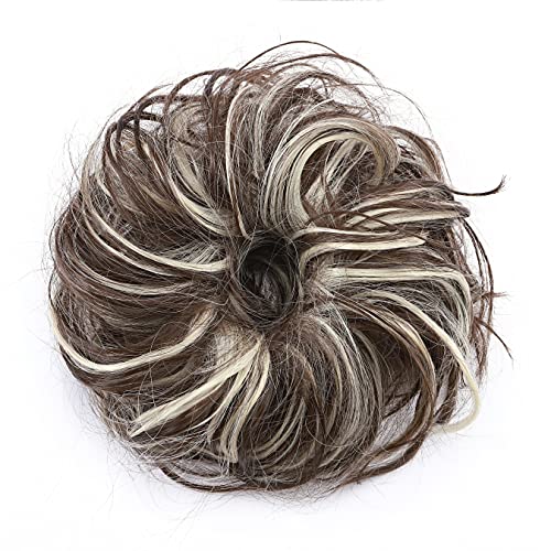 Tousled Updo Messy Bun Scrunchie - Image 62