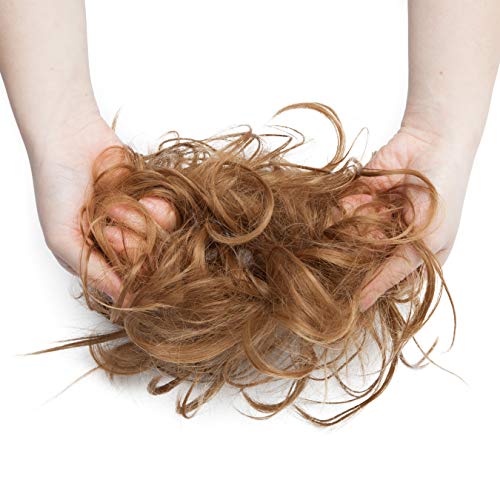 Tousled Updo Messy Bun Scrunchie - Image 70