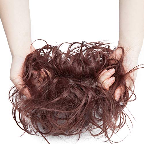 Tousled Updo Messy Bun Scrunchie - Image 77