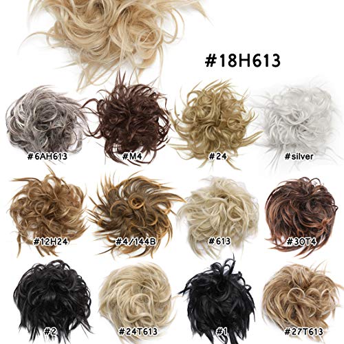 Tousled Updo Messy Bun Scrunchie - Image 83