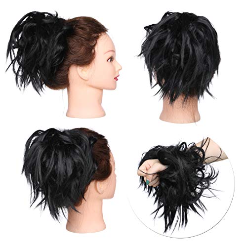 Tousled Updo Messy Bun Scrunchie - Image 87