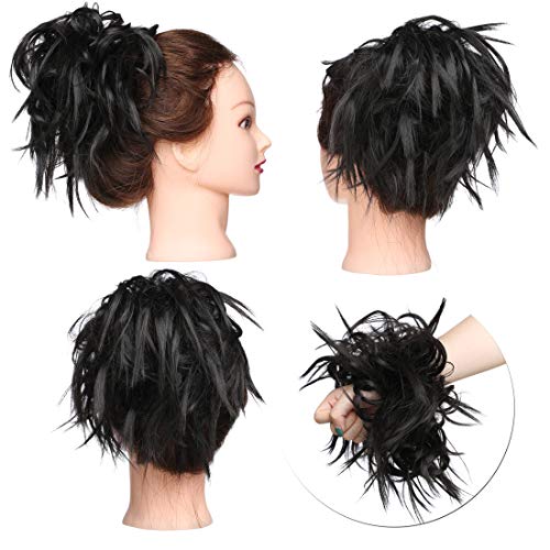 Tousled Updo Messy Bun Scrunchie - Image 93
