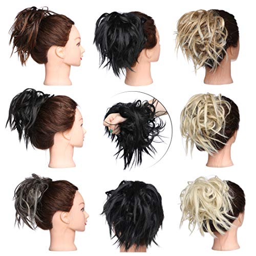 Tousled Updo Messy Bun Scrunchie - Image 94