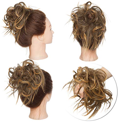 Tousled Updo Messy Bun Scrunchie - Image 98