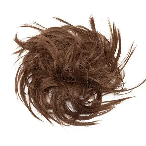 Tousled Wavy Hairpiece Bun Scrunchie Hair Wrap - Image 23