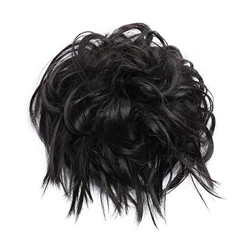 Tousled Wavy Hairpiece Bun Scrunchie Hair Wrap - Image 64