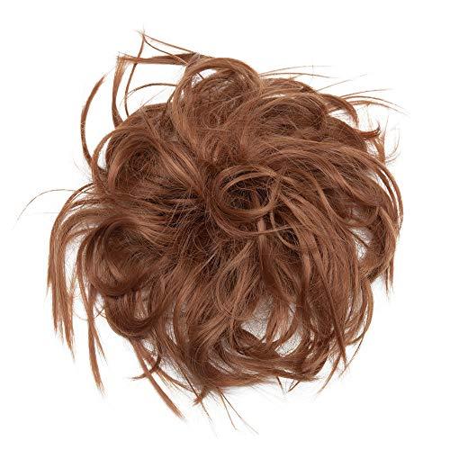 Tousled Wavy Hairpiece Bun Scrunchie Hair Wrap - Image 68
